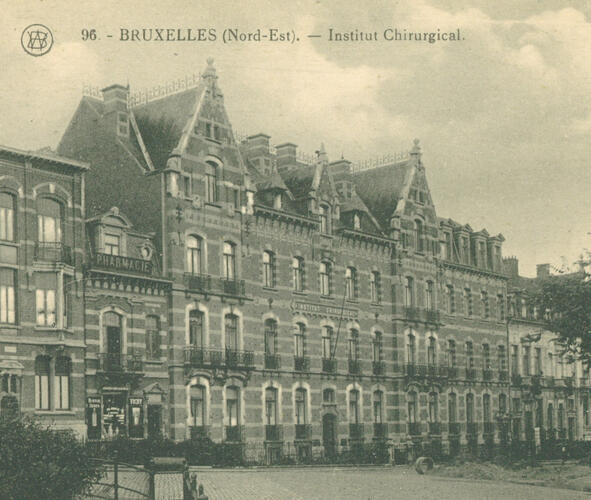 Maria-Louizasquare 58, het Institut chirurgical de Bruxelles (Verzameling Dexia Bank, s.d.).