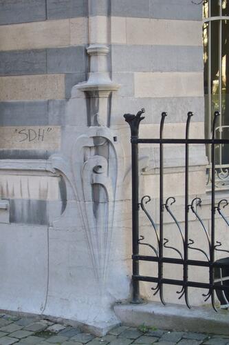 Avenue Palmerston 3, angle du bâtiment  (photo 2008).