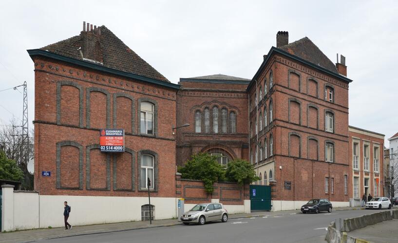 Paviljoenstraat 2 en 4, voormalige firma Blaton-Aubert (foto 2014).