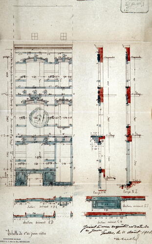 Fernand Neuraystraat 37, opstand typewoning III, GAE/DS 127-37 (1904).