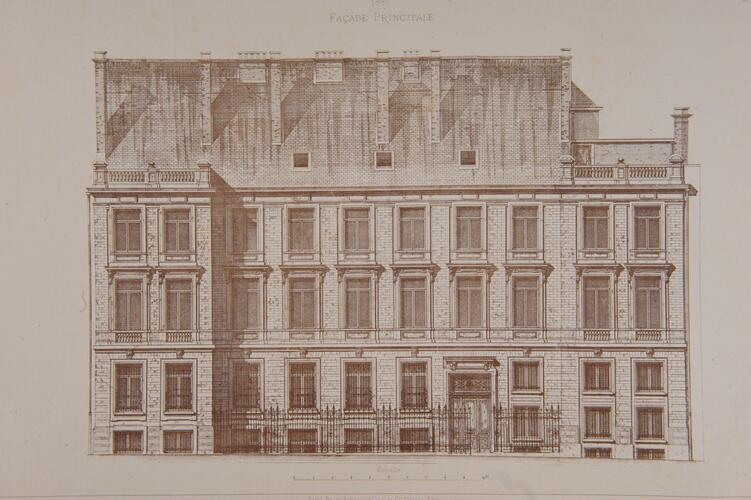Prins Albertstraat 31, opstand, ([i]L’émulation[/i], 12, 1885, pl. 46).