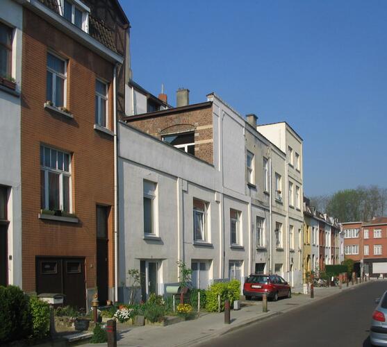 Fabrique et villa Tackels. Rue Rémi Fraeyman, côté impair (photo 2007).