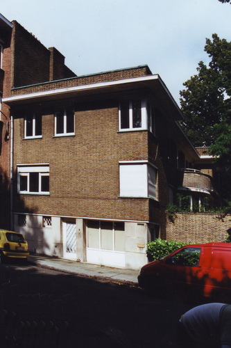 Tervurenlaan 292 en Guldendallaan 2, gevel Guldendallaan (foto 2002).