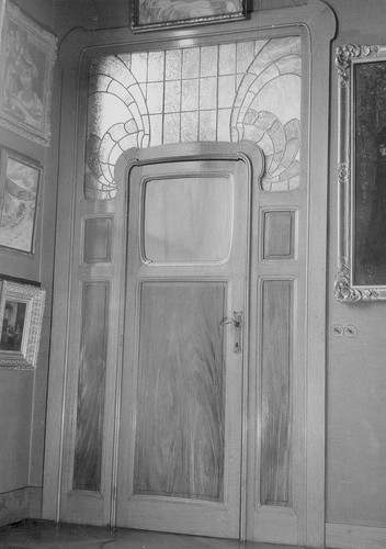 Brugmannlaan 80, binnendeur, © KIK-IRPA, Brussels (Belgium), negatief M103031.