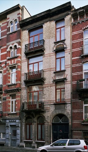 John Waterloo Wilsonstraat 10, ontworpen door architect Gaspard Devalck, 1901 (foto 2007).
