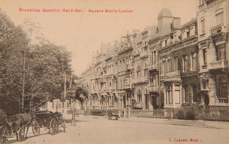 Maria-Louizasquare, gedeelte tussen de Kardinaalsstraat en de Palmerstonlaan, SAB/CP Openbare Wegen III.