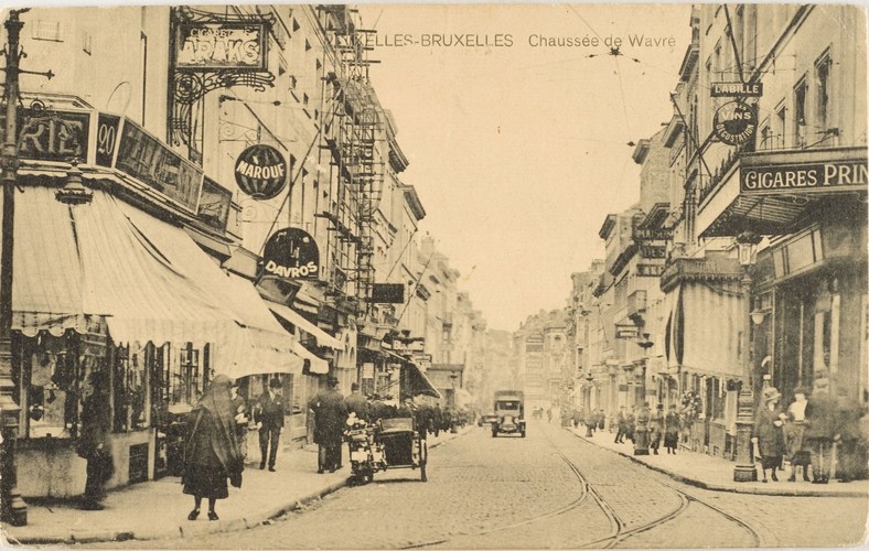 Chaussée de Wavre, s.d (Collection de Dexia Banque).