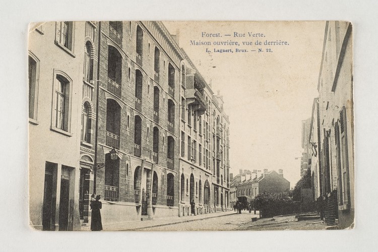 Rue Marconi, 1913 (coll. Belfius Banque © ARB-SPRB).