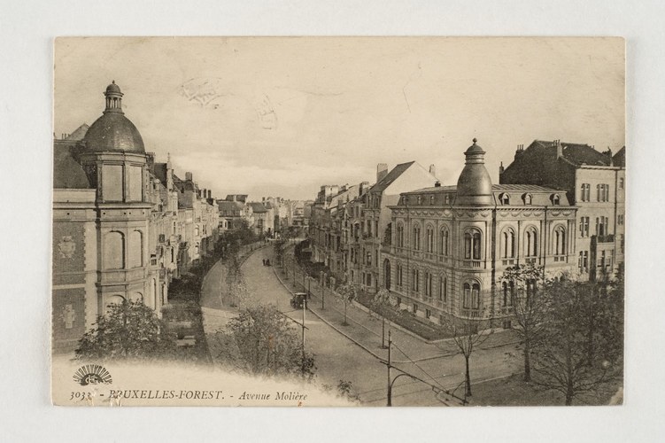 Avenue Molière, 1922 (coll. Belfius Banque © ARB-SPRB).