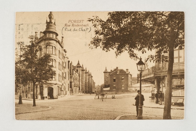 Rodenbachstraat , 1925 (Prentkaartencollectie Dexia Bank – ARB-RBC).